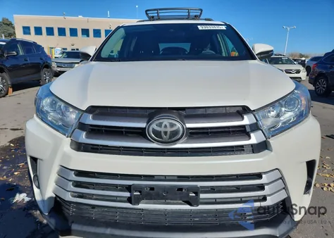 2019 Toyota Highlander Le from USA, damaged, VIN 5TDBZRFH1KS964297